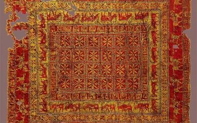The oldest Persian carpet in the world was found in Altai