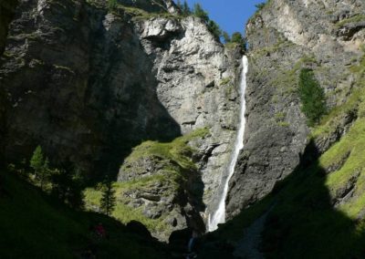 The biggest waterfall in Altai krai